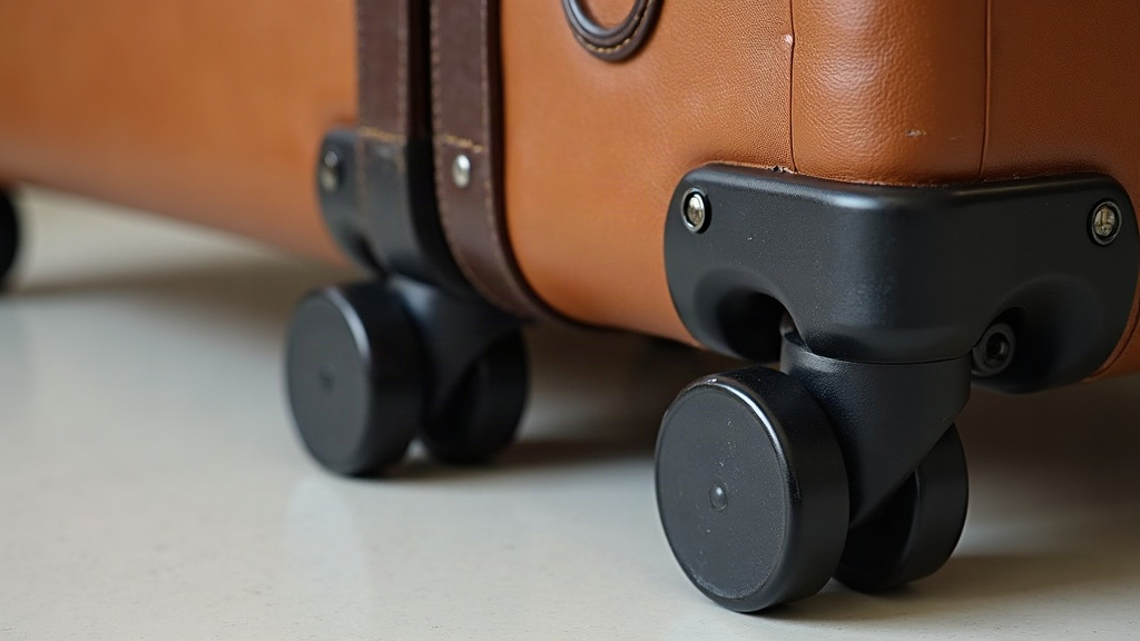 Best Filament for Replacement Roller Wheels on Vintage Luggage