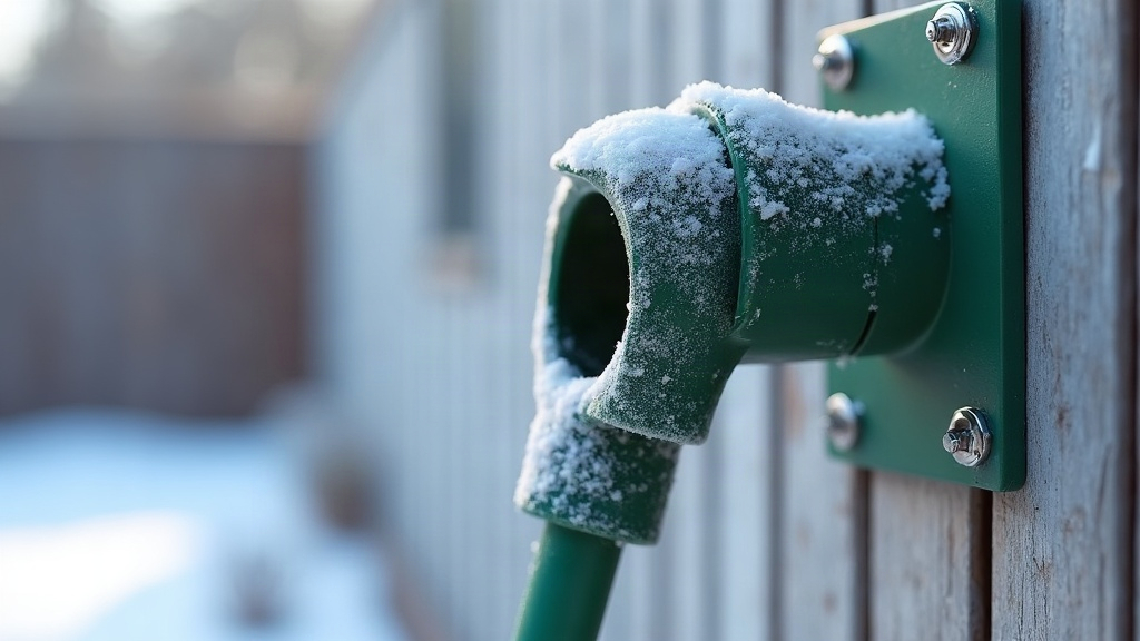 Print Frost-Resistant Outdoor Hose Hanger Brackets for Winter